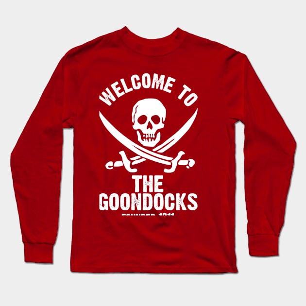 Welcome to the Goondocks Long Sleeve T-Shirt by machmigo